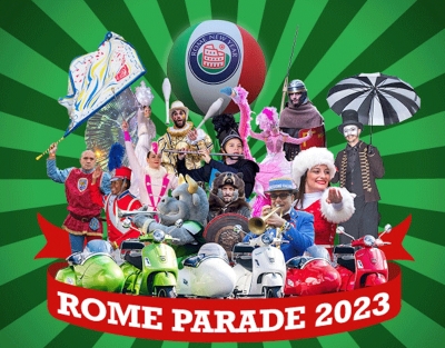 ROME PARADE, il 1 gennaio con 1500 artisti in marcia! dlvr.it/Sg7v7J