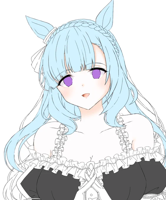 半年程前に描いていたのにも関わらず今年中に終えられそうにないです 