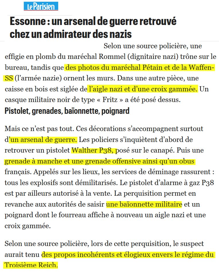 ContreAttaque_'s tweet photo. ➡️Après l’attentat raciste contre les kurdes

➡️Après le raciste qui tire sur une ado maghrébine de son immeuble à Evry

➡️Voici le troisième retraité d'extrême droite armé en moins d'une semaine en région parisienne. 

Mais tout va bien. https://t.co/CkyKnplq0M