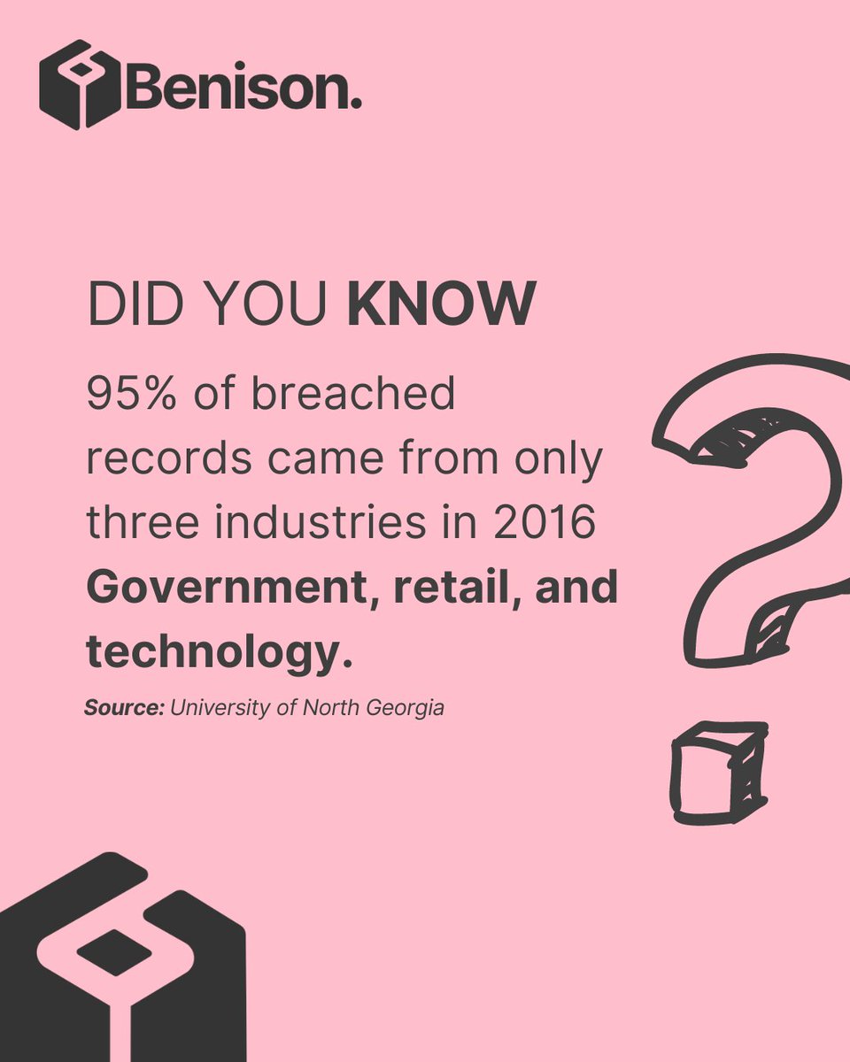 Benisontech's tweet photo. Did you know?

#didyouknow #facts #breach #cybersecurityawareness #benisontechnologies https://t.co/t2pZlFkhDg