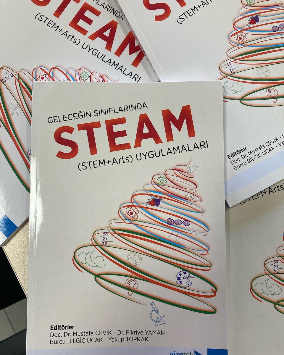 steam_for_art's tweet photo. TÜBİTAK 4005-Geleceğin Sınıflarında STEAM Uygulamaları-projemizin ürünü olan kitabımız çıkmıştır. Projemize katkı sunan eğitmenlerimize ve katılımcı öğretmenlere ayrıca desteklerinden   dolayı müdürümüz @Murat4Kucukali ve @ProfHasanMandal teşekkür ederiz.
@argediyarbakir https://t.co/dYir9WEScV