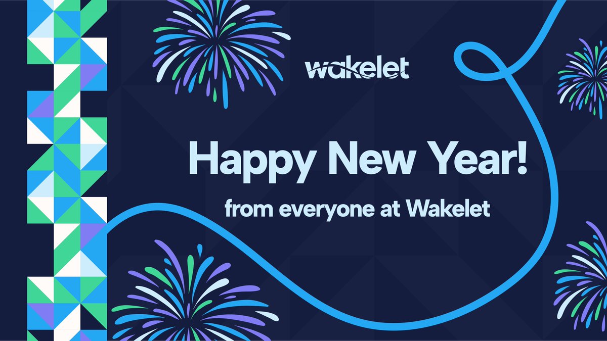 Happy New Year! The Wakelet Team is wishing you an AMAZING 2023!🍾🥳🎇

We can't wait to connect with you, see your inspiring stories, and ride the #WakeletWave with our Community of incredible humans!🤙