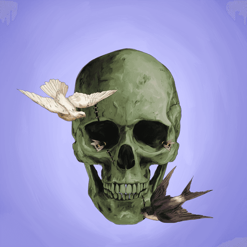 SacredSkullsBot's tweet photo. ☠️ Sacred Skull #4837 ☠️ 
sold for 0.01 ETH ($11.92) 

https://t.co/1bHPqixCaJ https://t.co/2HXSUSEzSD
