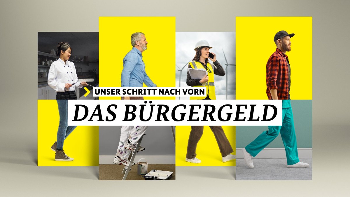 👣 Das #Bürgergeld ist da! Damit sichern wir Menschen in Not verlässlich ab und unterstützen sie auf dem Weg zurück in Arbeit. Mehr Chancen, mehr Schutz.

Jetzt informieren! ⬇️ 
bmas.de/bürgergeld