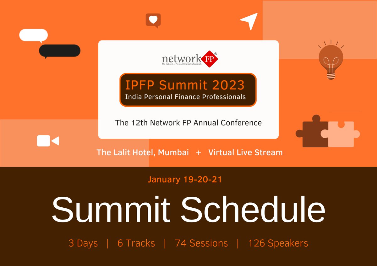 Those attending or planning to attend... here is the 100% schedule of IPFP Summit 2023 by Network FP. 126 Speakers &amp; 74 Sessions! 

Download PDF of full schedule here nfp.li/IPFP-2023-Sche… 

<a href="/networkfp/">Network FP</a>