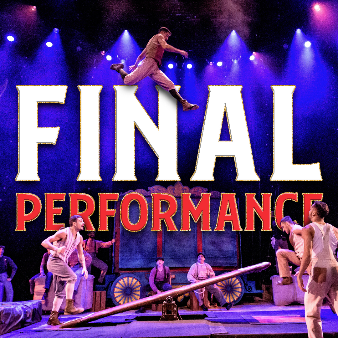 This is your FINAL CALL to catch #Circus1903 before we roll up our tent and finish for 2022. 

Don't miss your LAST CHANCE!

🎟 Circus1903.com 🎟