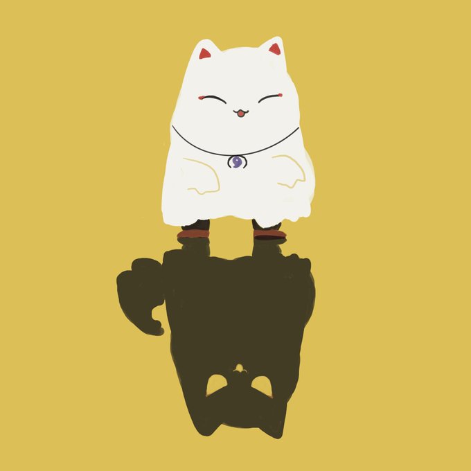 「猫口 白い猫」のTwitter画像/イラスト(新着)｜5ページ目