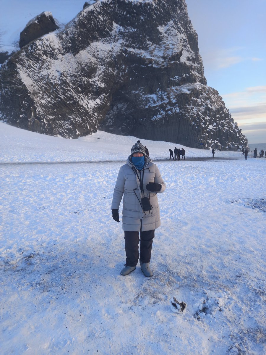 BrettaAdlen's tweet photo. If you've been watching #blacksands - this is that beach #Iceland #blacksandsbeach #sneakerwaves https://t.co/xHZQ93v1gA