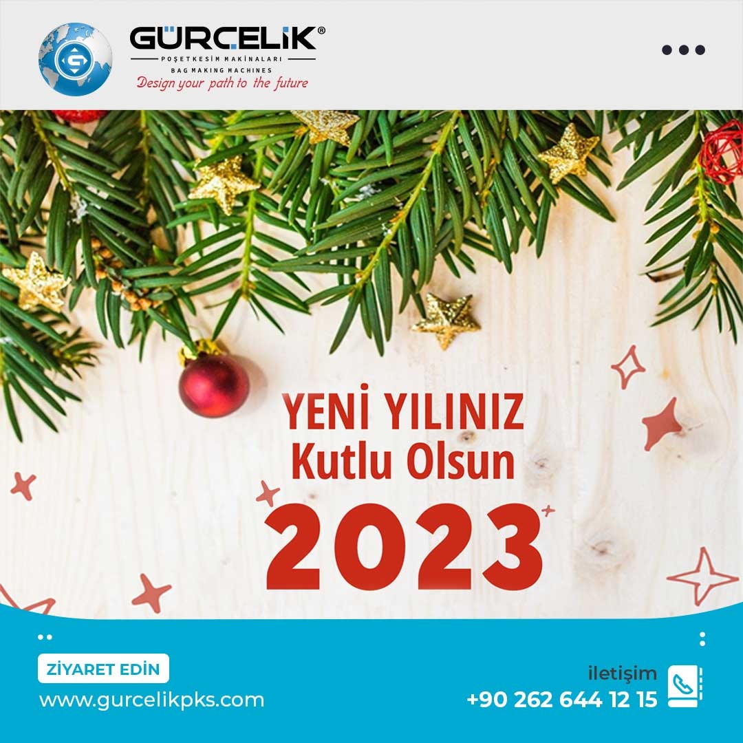 Yeni yılın sizin ve sevdikleriniz için sağlıklı, mutlu, huzur ve başarı dolu bir yıl olmasını dileriz.