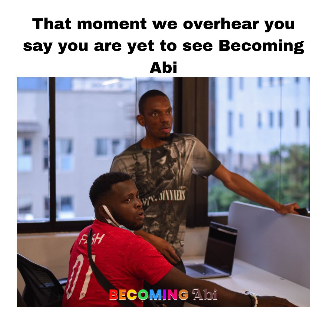 BecomingAbi's tweet photo. Like howwwww?🤷‍♀️

Well, you can fix that before the year ends sha😏🤗. #BecomingAbi is still streaming on Netflix. Grab your popcorn and get ready to binge watch with your family this holiday season 😊

#becomingabi 
#netflixseries
#evolvinglightstudios https://t.co/rGdcGD11Ob
