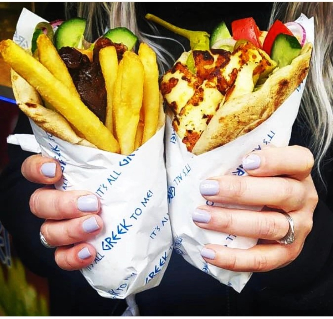 #ItsAllGreekToMe has, and always will be, inspired by the traditional street food shops found throughout Greece - where guests can enjoy unique flavours of #Souvlaki, salads, grilled meats, sauces and sides!

Visit us at: bit.ly/3Ptyh7w