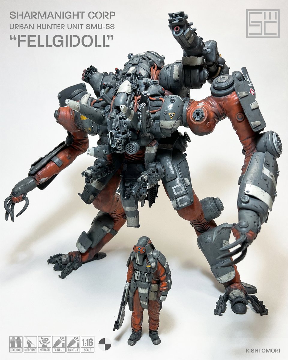 大森 記詩_KISHI OMORI on Twitter "《SHARMANIGHT CORP_URBAN HUNTER UNIT