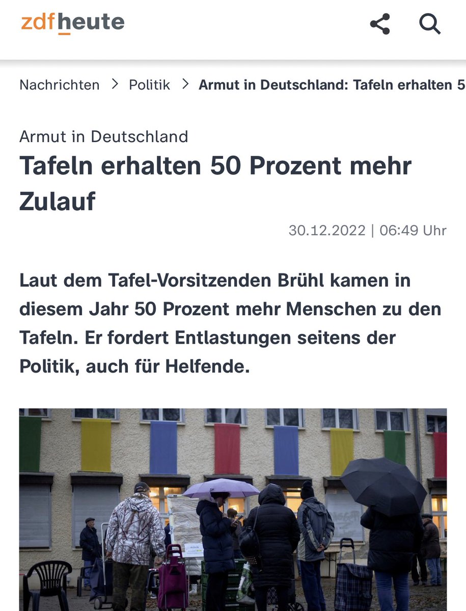 rosenbusch_'s tweet photo. "Wir reden über etwa zwei Millionen Menschen, die zu den Tafeln kommen. Mehr als 60 Prozent der Helfenden sagen, dass sie psychisch sehr belastet sind"
(…)

"Tafeln unterstützen manchmal nicht nur, sondern werden schon fest einkalkuliert."

https://t.co/rsMwoRV0Dk https://t.co/KEGyWwuKec