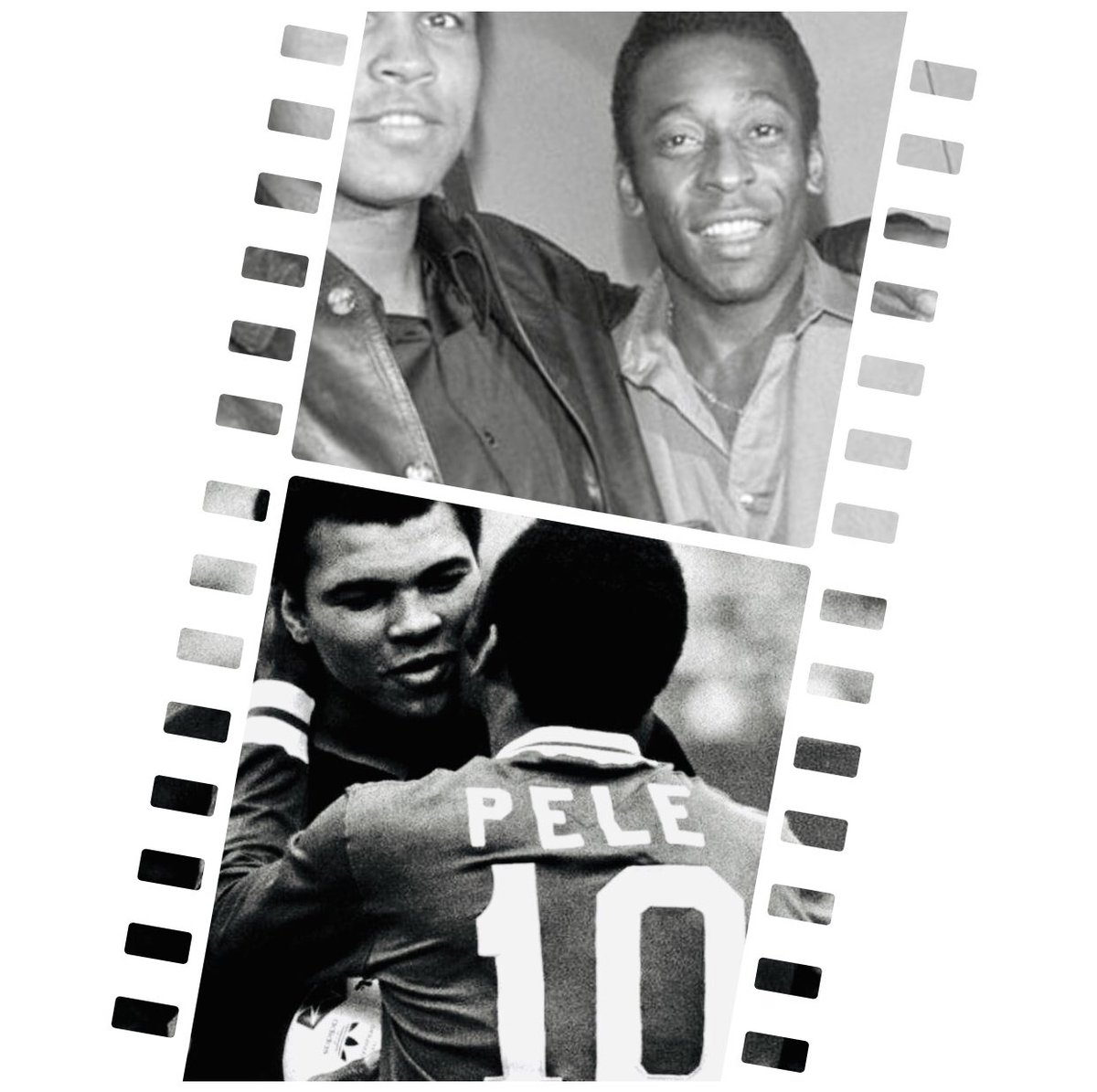 « Quand je parle d'amour, je regarde vers Mohamed Ali, et il pleure. Je sais alors que nous sommes égaux et frères ». Pelé