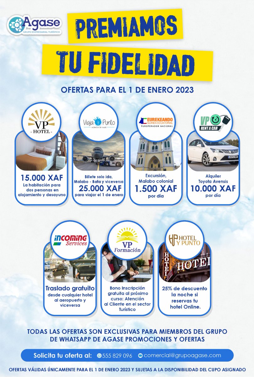 Inscríbase a nuestro grupo de WhatsApp y gánate una oferta 🤩
chat.whatsapp.com/5C8Om4vkSLf2CS…
#FelizAñoNuevo2023