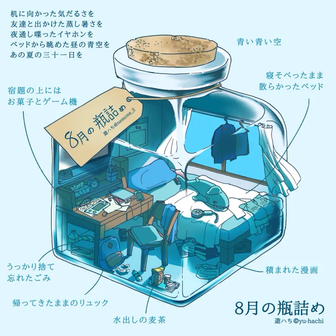 #今年も残りわずかなのでお気に入りの4枚を貼る 今年のお気に入り架空の世界来年もどうぞよろしくお願いします 