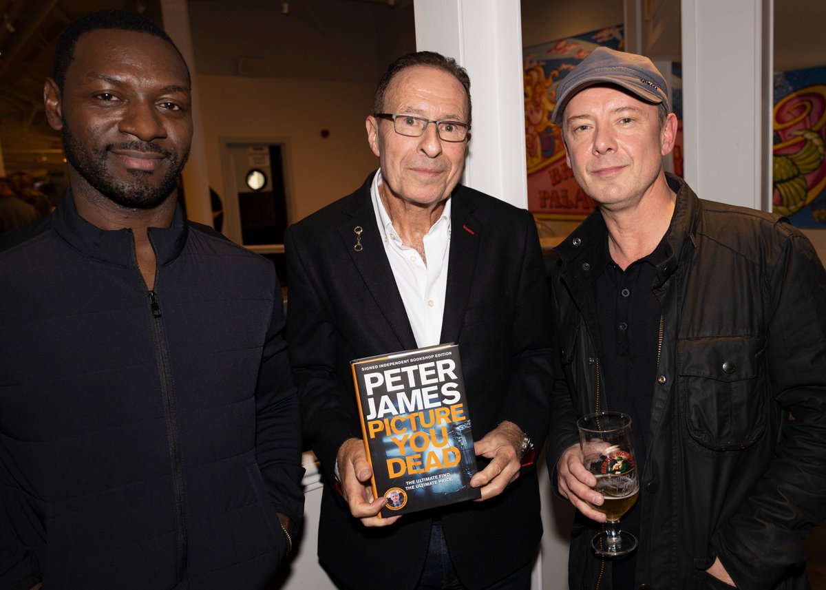 Peter James tweet media