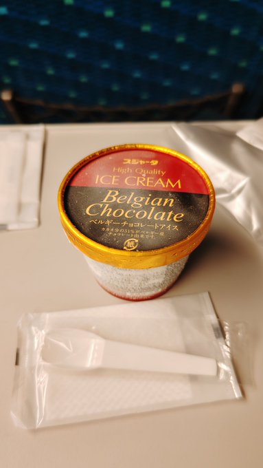 酔い醒ましはチョコ味のシンカンセンスゴイカタイアイス! 