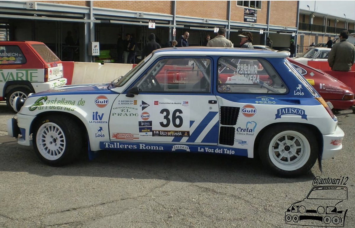 #RallyEspañaHistorico2012
#PabloBiedma+ #AlanLópez.
#Renault #renault5turbo
#Renaultsport #Rallye
#Rallye #classicrallys
#ClassicCars
#Classicrallycars
#instaclassiccars #instapic
#instarally #Racing
#MotorSport #ilikerally
#iloverally #Rallyfans
#GroupB #Groupbforever