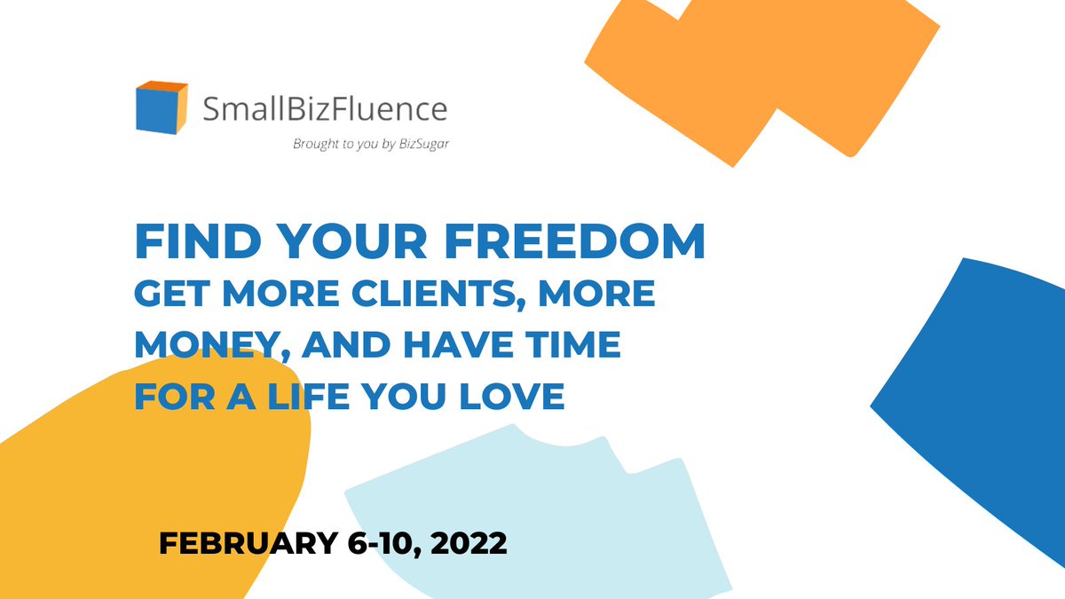 bizsugar's tweet photo. Take your business to new heights at #SmallBizFluence - online event specifically for #solopreneurs, #smallbusiness owners and #entrepreneurs! https://t.co/85TNLVRLV8 #SmallBusiness #Marketing #Productivity https://t.co/bXQi03T79n