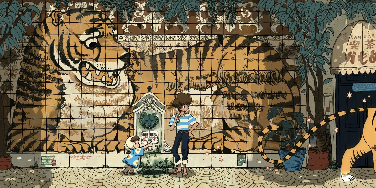 jimmyframes's tweet photo. Had a lot of fun drawing tigers during the year of the tiger 🐯🐯🐯#YearInReview https://t.co/GiHb7ddCE3