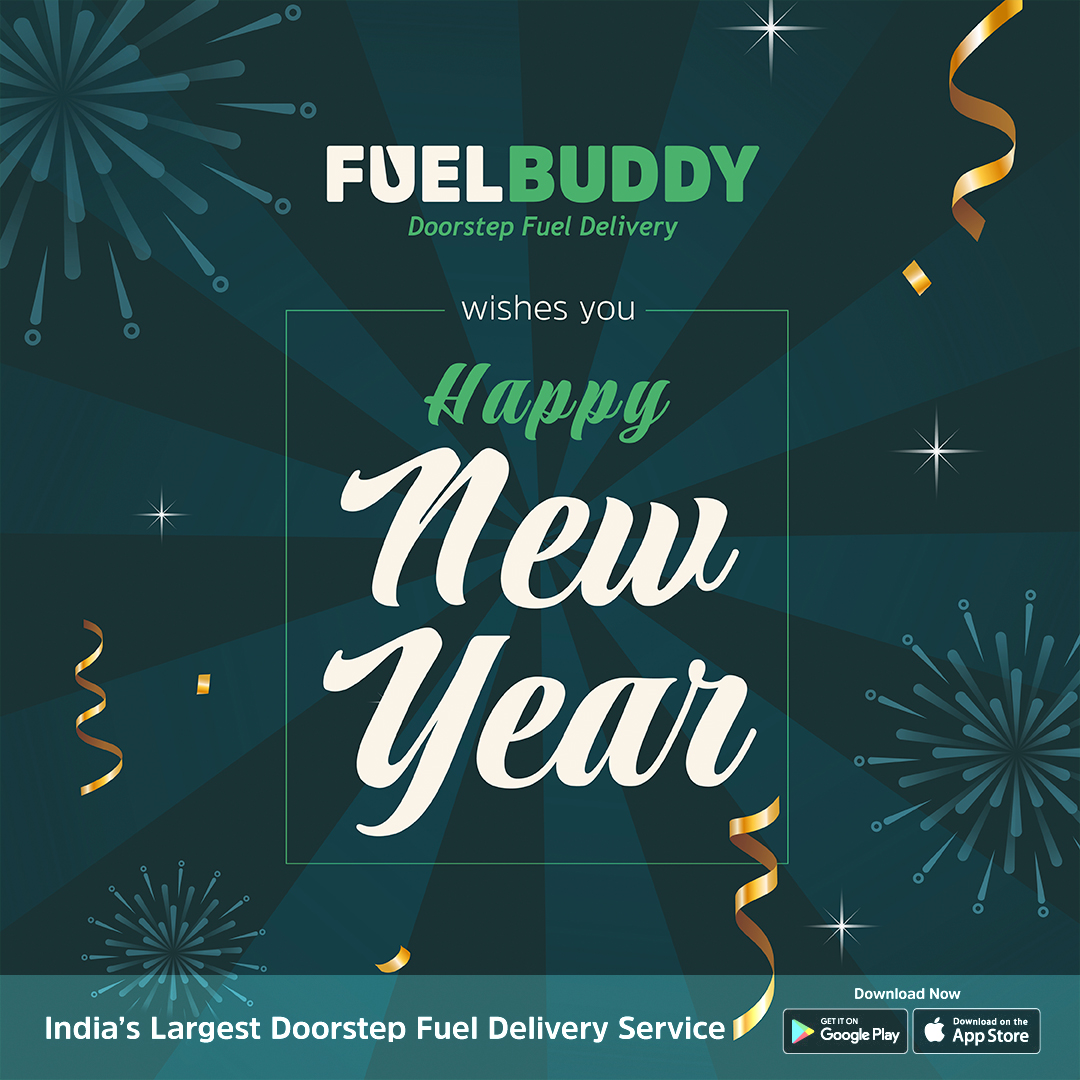 The new year always brings with it a bundle of possibilities and a promise of fresh beginnings.
A very happy 2023 everyone, from all of us at FuelBuddy!🙂

#newyear #HappyNewYear #HappyNewYear2023 #year #celebration #FuelBuddy
