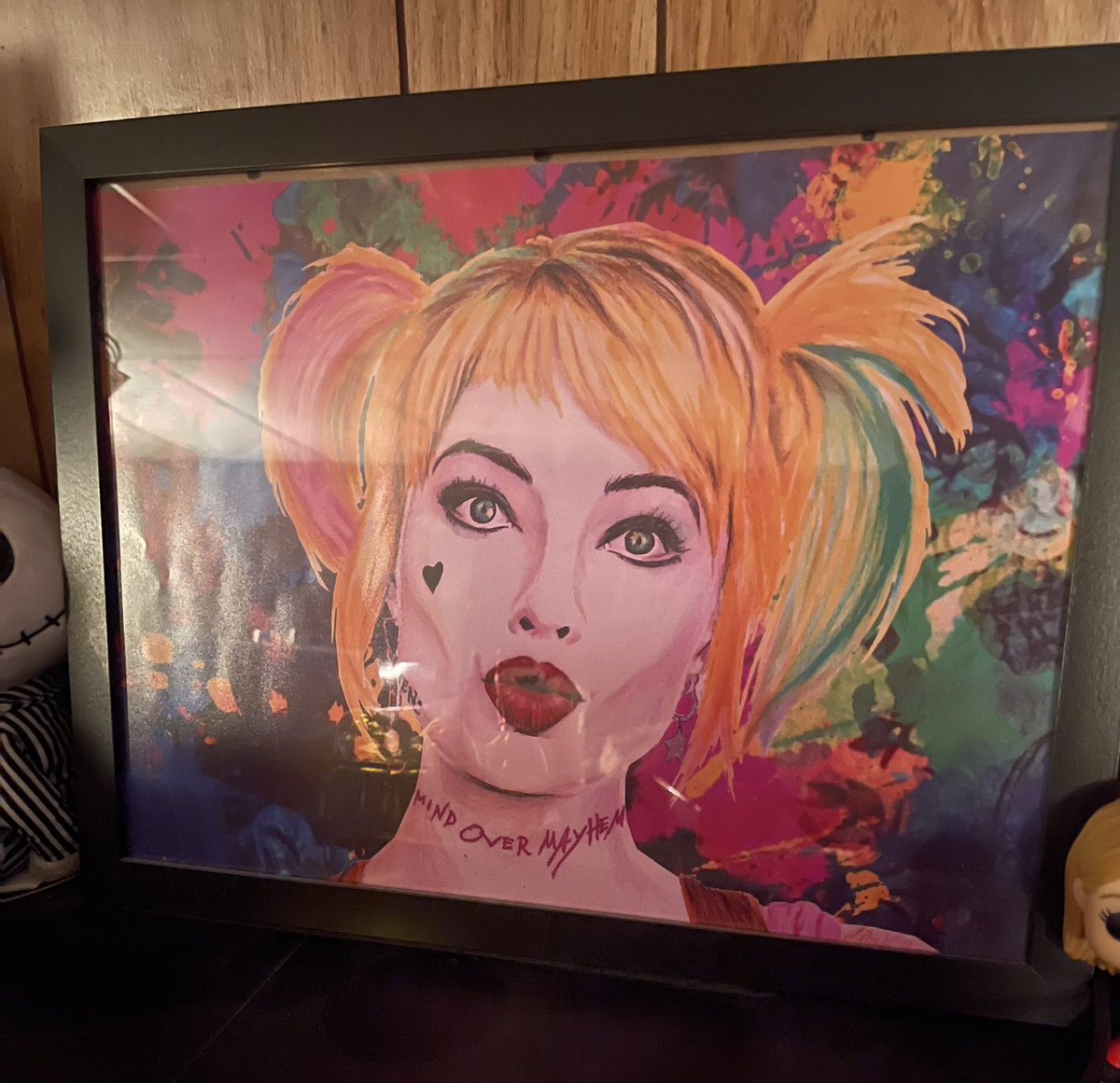 midnightiris94's tweet photo. @artoflilyk The Harley Quinn one I have is my absolute favorite! 🥰🎨 https://t.co/U4gPHo0UAD