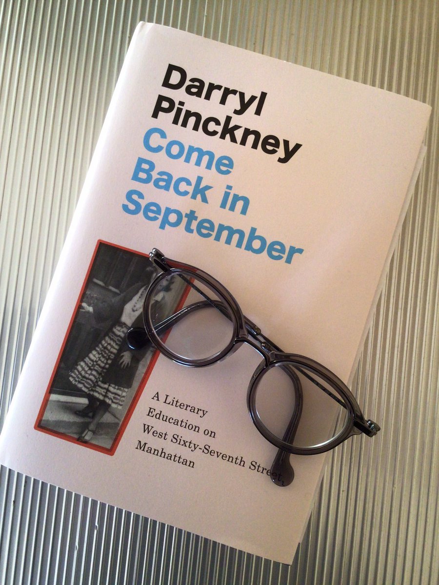 Chedgee's tweet photo. Recently finished #ComeBackinSeptember by #DarrylPinckney published by @riverrunbooks An engaging memoir of the author’s friendship with #ElizabethHardwick and life in a 1970/80s #NewYork
It’s a literary Whos Who!
https://t.co/IaOpoau1t3
@AnaBooks #bookblogger #memoir https://t.co/OtU5nFzBmh