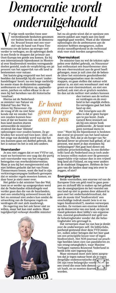 Door beslissingen te onttrekken aan democratische controle, krijgen lobbyisten meer te zeggen dan de inwoners. Omgekeerde wereld. #ditmoetanders #kiescodeoranje
