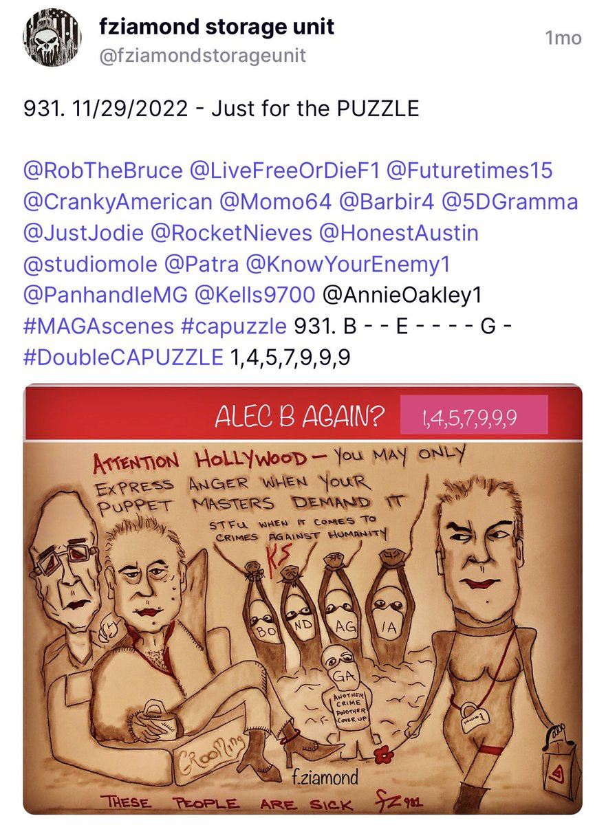fziamond's tweet image. Friends, Patriots, thanks for the inquiries ❤️🇺🇸👍🏼!!! Pinning the info - RE: books and “What is a #CAPUZZLE ? 😀
MAGAscenes 👉🏽 authorhouse.com/en/bookstore/b…
MAGO Movement (kid friendly) 👉🏽 authorhouse.com/en/bookstore/b… .
Rumble 👉🏽 rumble.com/v1vj1b6-cartoo…