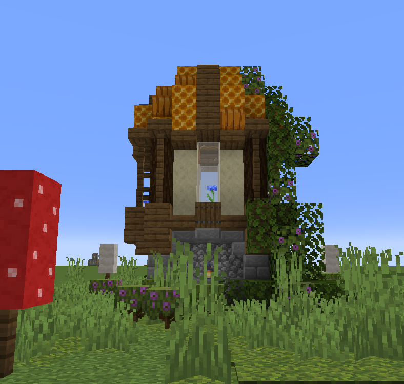 HermitcraftHap1's tweet photo. @prismarinaYT @prismarinaYT Built some stuff whilst my creative is corrupted, https://t.co/4GkkICC9ys