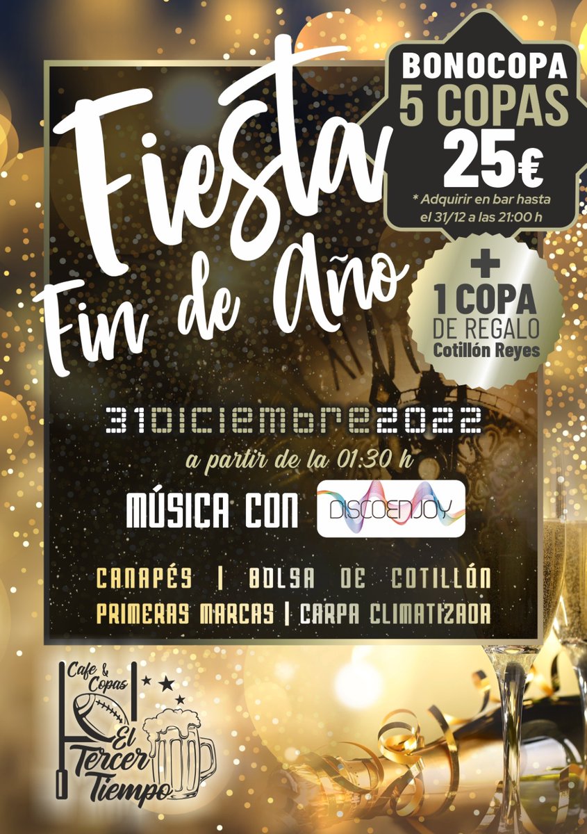 Despedimos y comenzamos el año nuevo una vez más con nuestros amigos del Tercer Tiempo de Villanubla! Sentimos no estar con todos los amigos que nos han llamado 🙏🙏🙏🙏. Feliz año a todos!