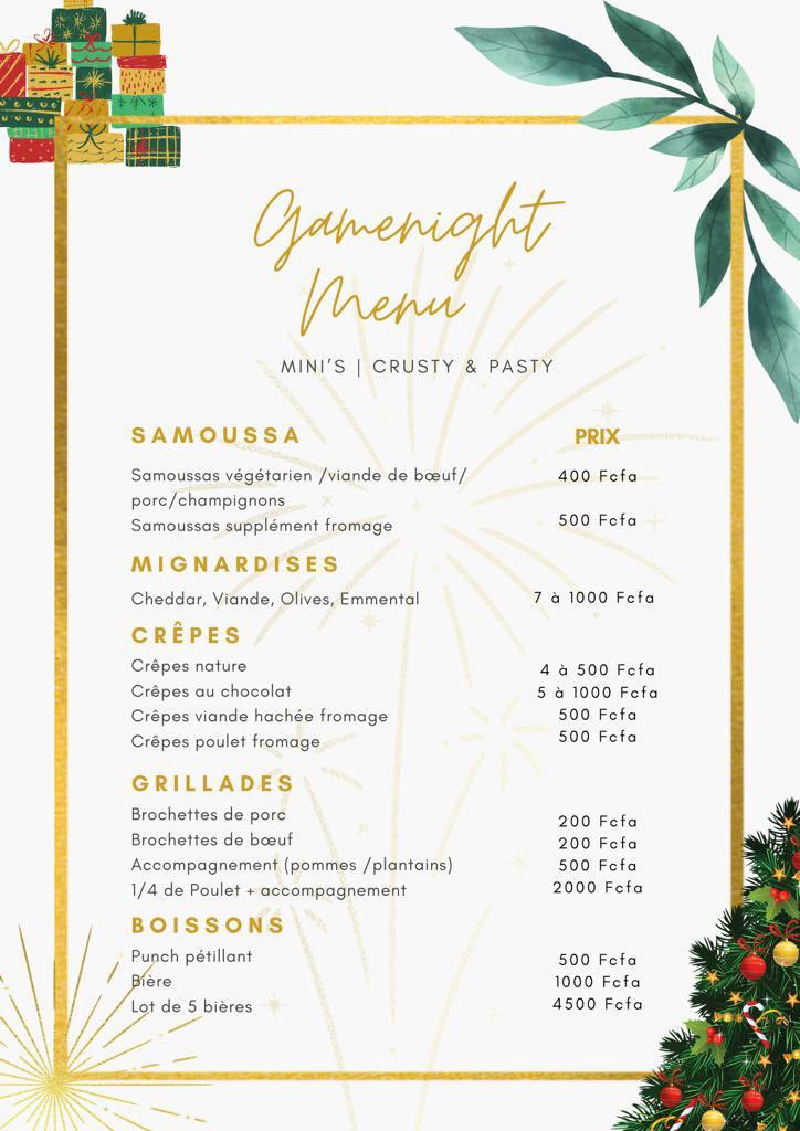 ThegamenightC's tweet photo. C’est le Jour-J les gamers 🎉

Venez vous régaler avec nous toute à l’heure à partir de 17h au Quartier Fouda. 🥴 https://t.co/vqPxXghKq0