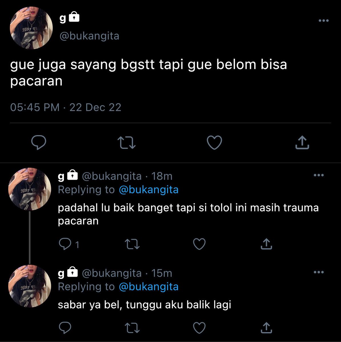 folderfiles's tweet photo. ㅡjoygi one tweet au.

when u finally met ur lover who’s living far but as an “ex” and u both know that both of u still love each other.

©folderfiles https://t.co/rroK6JT12Z