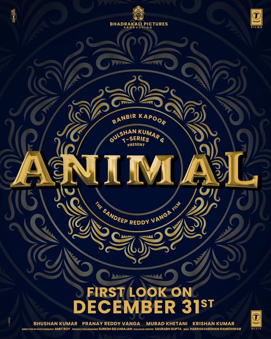 Ranbir Kapoor's 'Animal' update is here, FIRST look out on this day |  Bollywood News – India TV