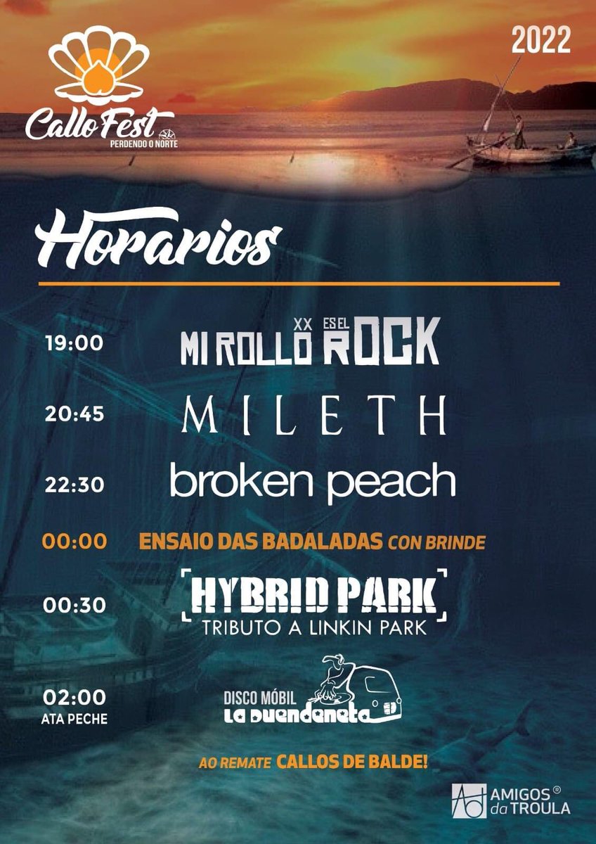 hoxe marchámos o <a href="/ConcellodeCervo/">Concello de Cervo</a> con MILETH o <a href="/CalloFest/">Callo Fest</a> 🤘🤘🤘
.
#onme #onmeproductions #mileth #callofest