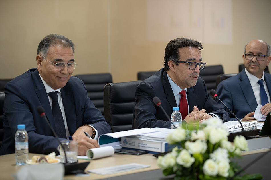 tamwilcom_maroc's tweet photo. [Communiqué de presse]
#Tamwilcom a tenu son 5e Conseil d'Administration le mercredi 28 décembre à son siège à Rabat, sous la présidence de Madame Nadia FETTAH, Ministre de l’Economie et des Finances.
#financement #garantie
https://t.co/59YDEMtebn https://t.co/Nfddl16VSO