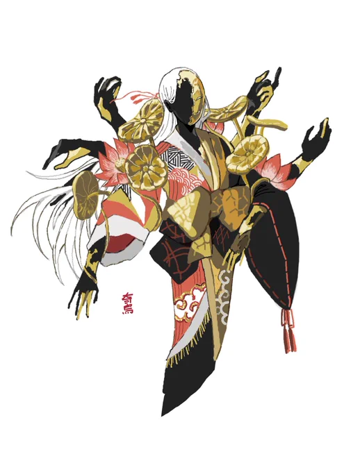 #自創作キャラデザグッドデザイン賞2022来年は創作人外の量産頑張ります... 