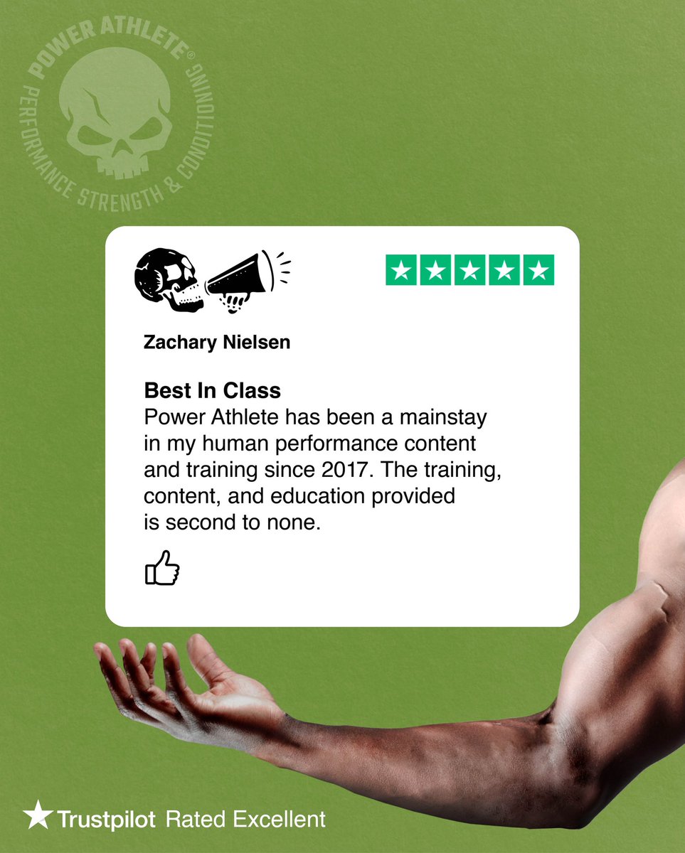PowerAthleteHQ's tweet photo. Performance for the people.
Learn More: https://t.co/xM5dlC35Eo
#PowerAthlete #MastersOfMovement #Reviews #PowerToThePeople https://t.co/jZ1NskjZRr