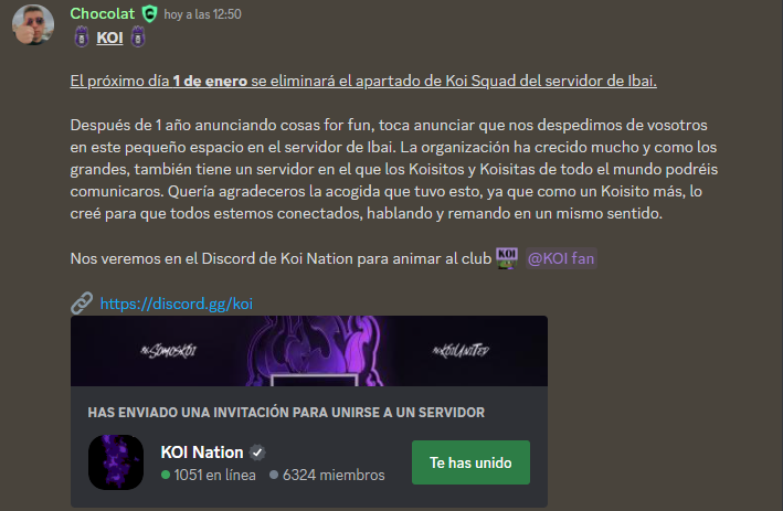 estoy triste pero nos vemos en discord.gg/koi