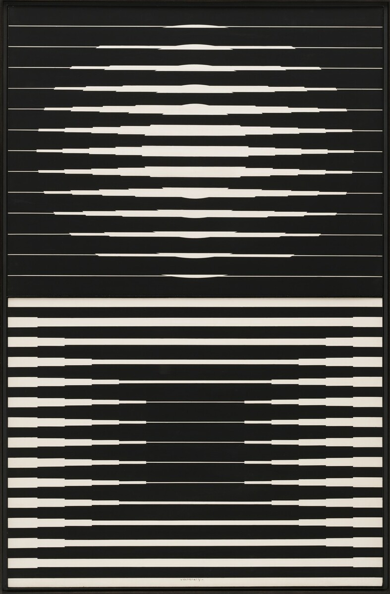 Victor Vasarely, Capella 4B, 1965 #museumarchive #museumofmodernart moma.org/collection/wor…
