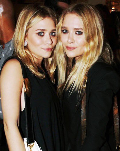 Mary-Kate and Ashley Olsen partying in NYC, 2013.
