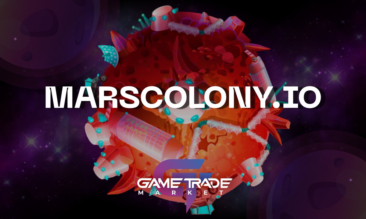 Earth to Mars. Do you copy?
We offer a collab. <a href="/GameTradeMarket/">Game Trade</a> to @marscolonyio. We offer collab. Over.

#P2E #NFTs #Polygon #game #web3