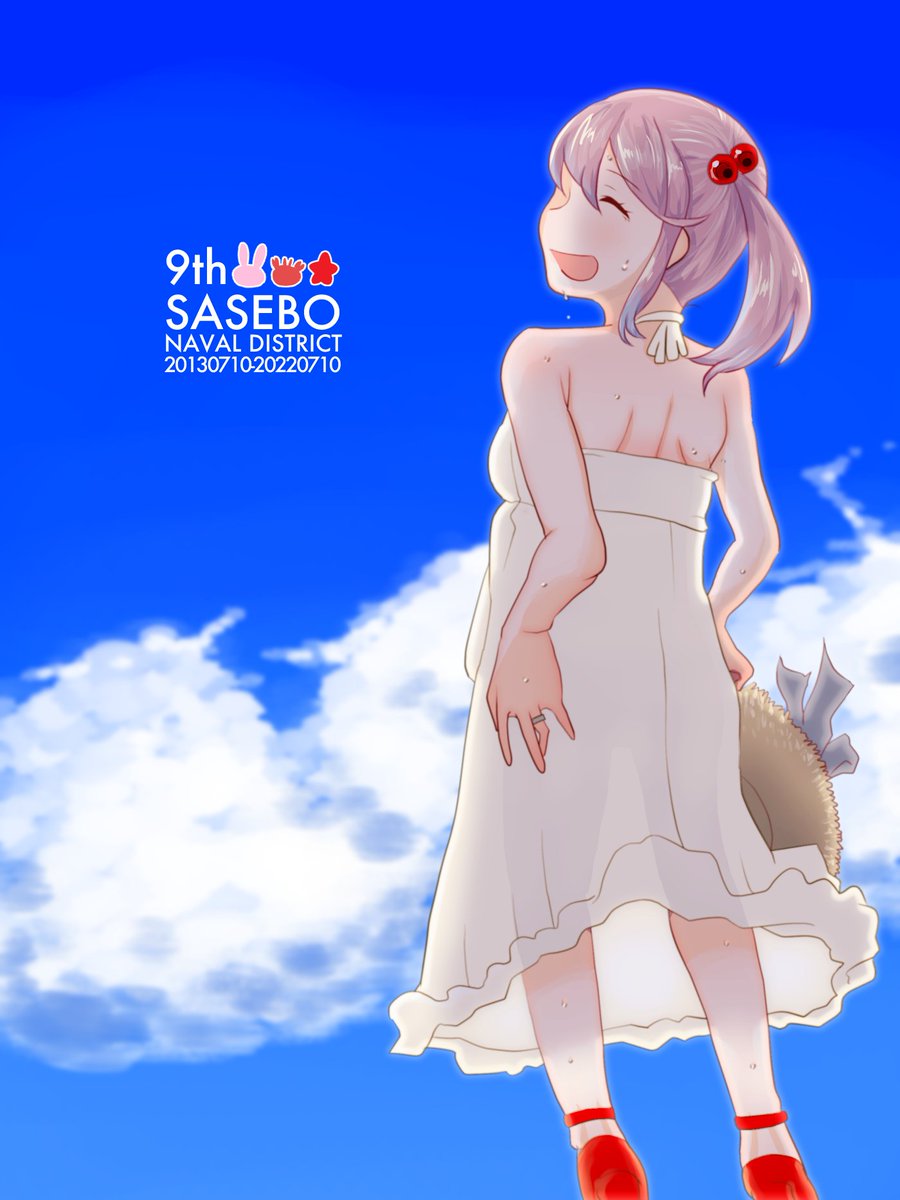 色塗ったやつがぜんぜんない!2枚めのはフォロイー殿と舞鶴練り歩いたあと別れてセブンイレブンで何気なくタイムラインを開いた時に9周年漣を観た衝撃で描いたやつで特に印象深いです 今年はいい年だったね…… #2022年自分が選ぶ今年の4枚 