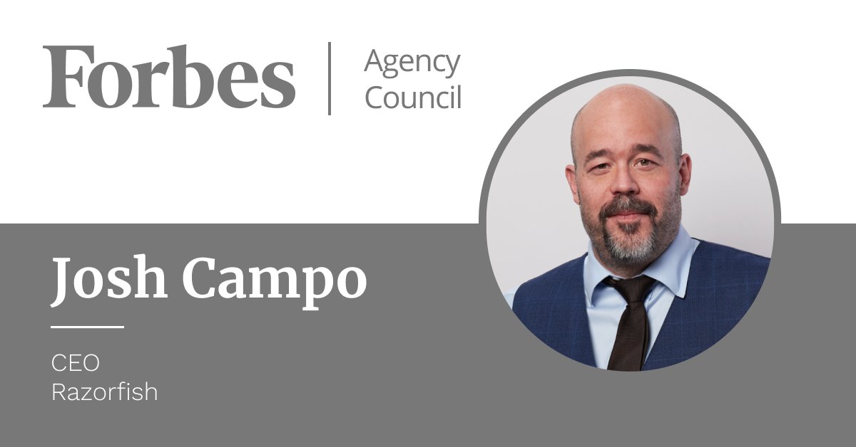 Forbes_Agency's tweet photo. It's our pleasure to announce that Josh Campo of @WeAreRazorfish has accepted to join our community of respected leaders of PR, media, creative, and ad agencies.

This is an invitation-only community for senior-level agency executives.

Find out more: https://t.co/XswXOz5kca https://t.co/CElXHuCU9r