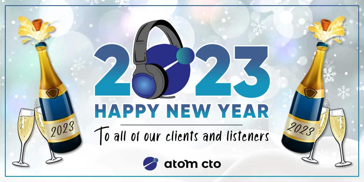 Atom CTO tweet media