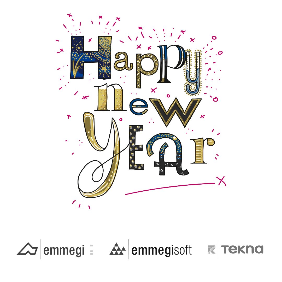 We want to wish you a joyful 2023. Happy New Year from the Emmegi, Emmegisoft and Tekna teams! 🎆