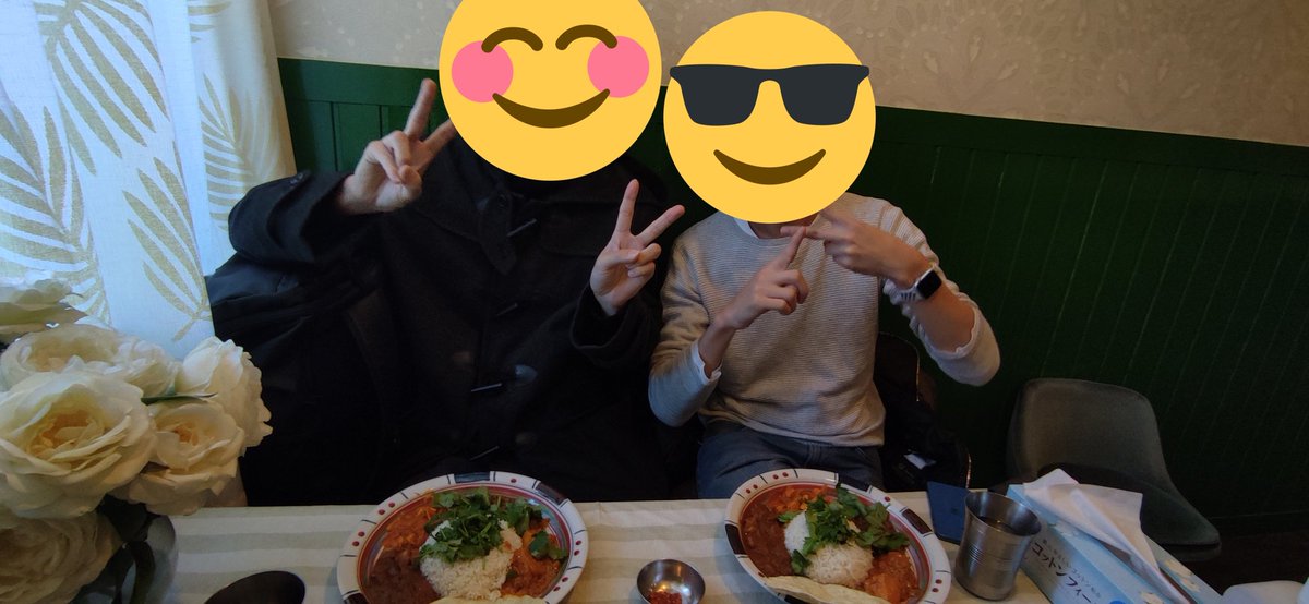 inkare_ut's tweet photo. あと少しで今年も終わりですね！皆さんにとって今年はどんな1年だったでしょうか？？

幹部メンバーは、桜木町駅近くの｢トリステッサ｣さんにてインカレ納めを行いました！

スパイスの効いた3種のカレー、パサパサのタイ米、付け合せの唐辛子、チャパティと、本格的なメニューとなっていました😊 https://t.co/hlUaarMWNm