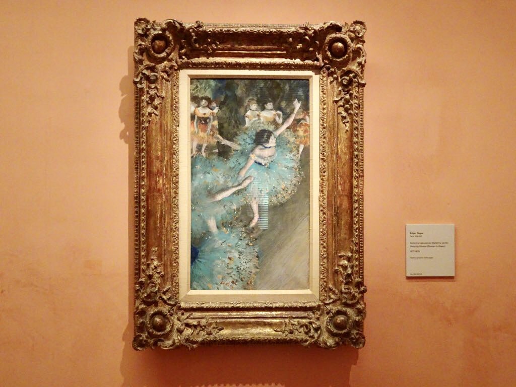 nani195's tweet photo. “Bailarina basculando (Bailarina verde)”

#Degas @museothyssen #art 

#dance #greendancer #dancer #bailarina #ballet 

#photography #myphoto #museo https://t.co/Sbp5EJzbFq