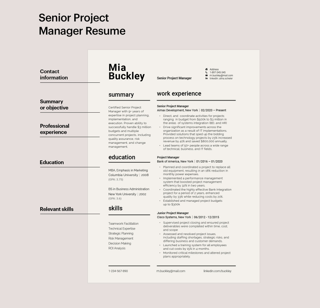 Make a great first impression with a pre-filled Product Manager Resume.

What was the size of your team? 
Did your work increase the company revenue by a significant percentage? 

Recruiters will want to see that you can put your words into action.
👉 …
